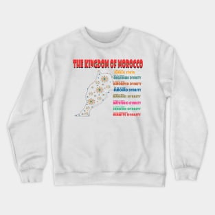 kingdom of morocco Crewneck Sweatshirt